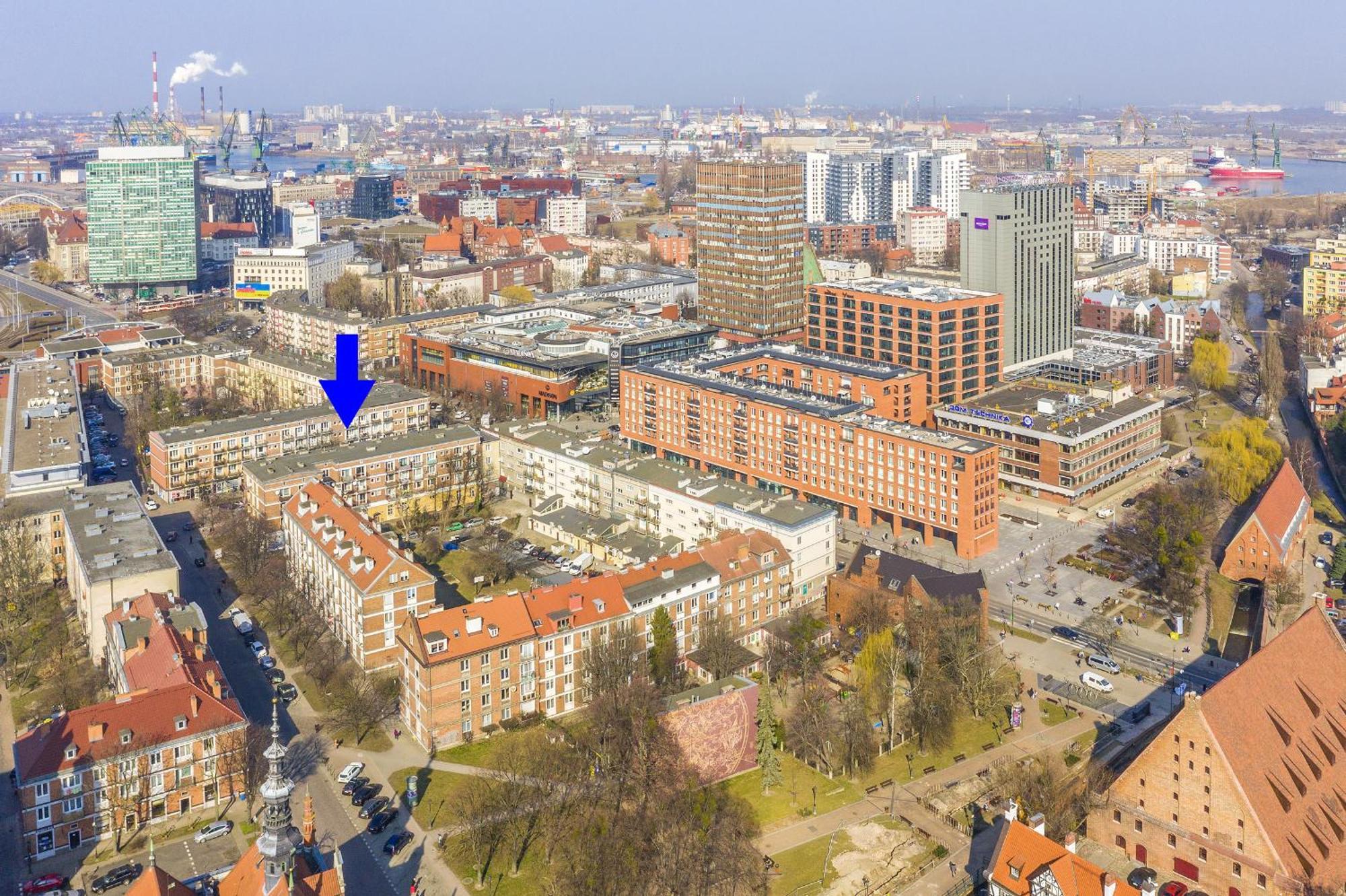 Apartament Z Balkonem, 150M Od Dworca Gdansk Glowny, Gdansk